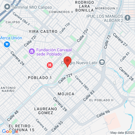 Peluquería CaliWood map