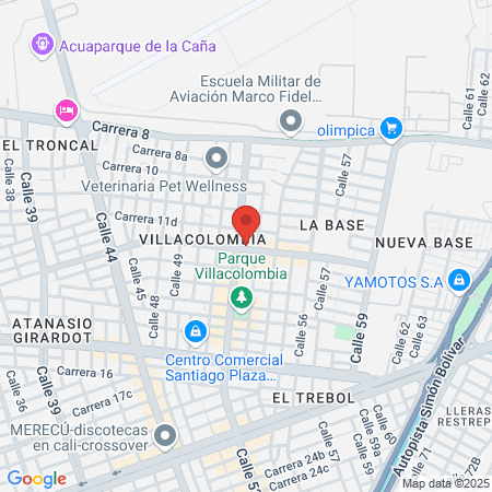 Triana peluquería map