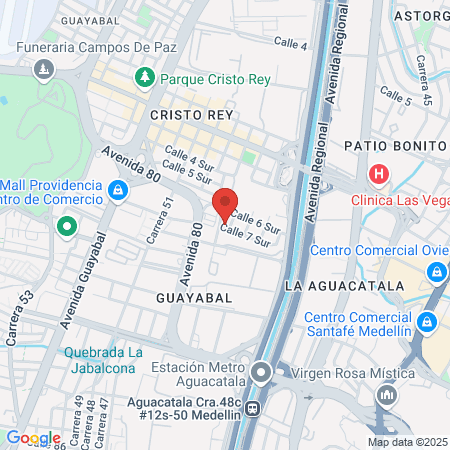 Odontólogos Y Especialistas map