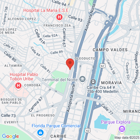 Viva 1A Ips Bolivia map