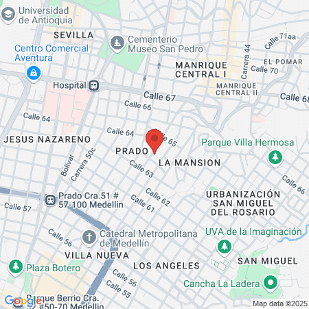 Clinisanitas - Colsanitas map