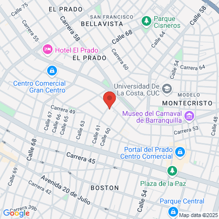 Clinic Jaller High Complexity map