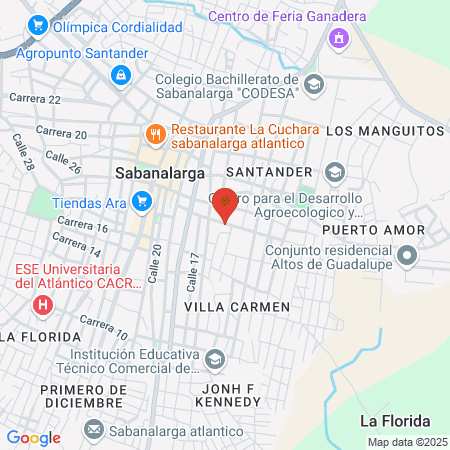 Hospital de Sabanalarga map