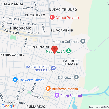 Paso Julio Montes map