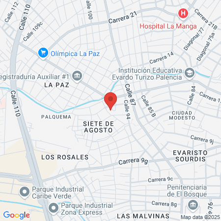 Barrio El Poblado map