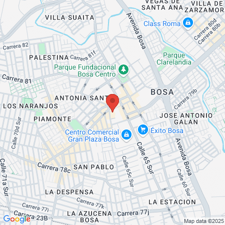 Hospital Bosa Ii Nivel map