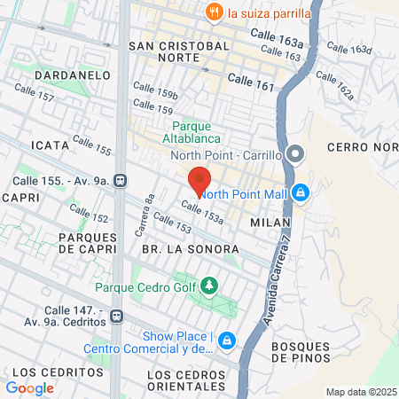 Clínica Sanitas Niza map