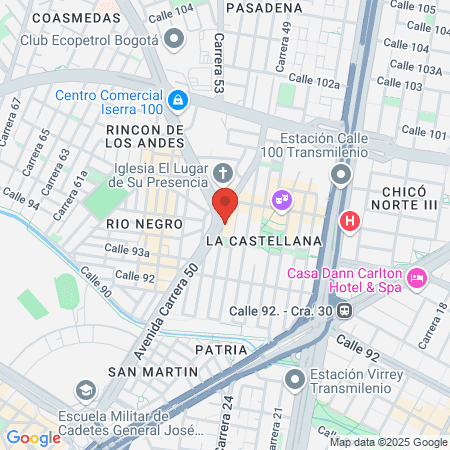 Diagnóstico Castellana map