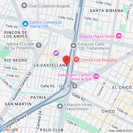 Hospital Del Sur Upa Class 91 map