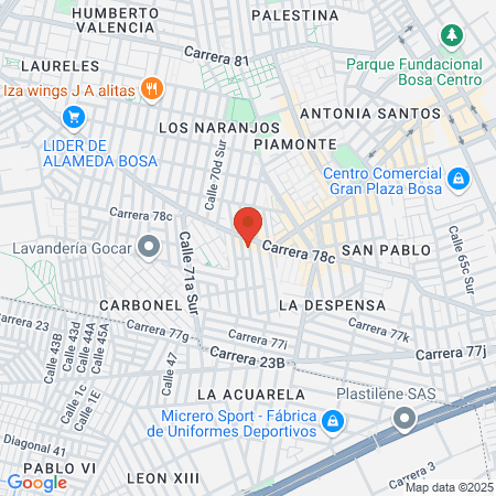 Cons Bosa Johana map