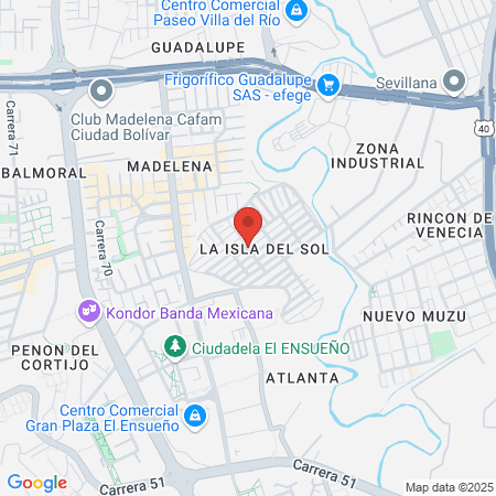 Dispensario Sur Occ map