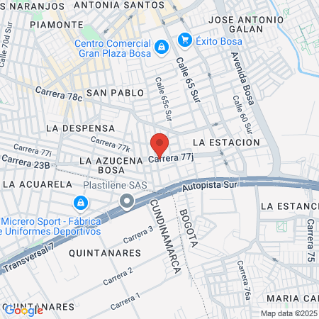 Barrio La Azucena map