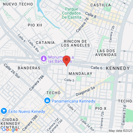 Eps Sanitas Of Cedritos Parqueo map