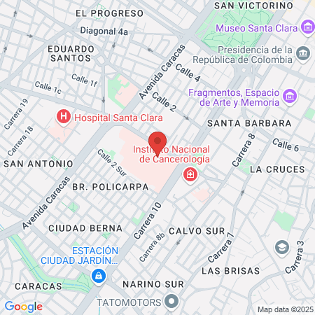 Pabellón Enfermedades Tropicales map