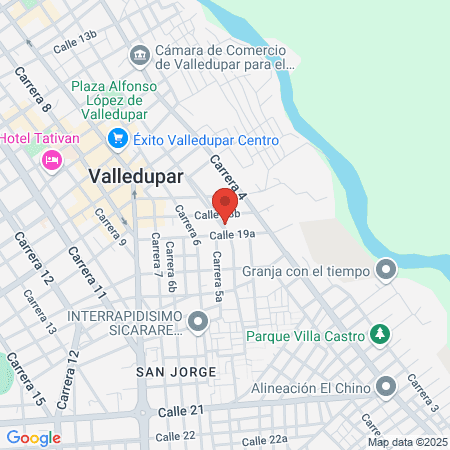 Eduardo Arredondo Daza Hospital El Carmen map