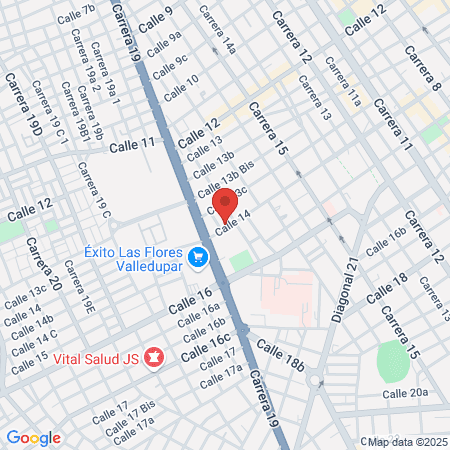 Hospital Jose Antonio Socarras map