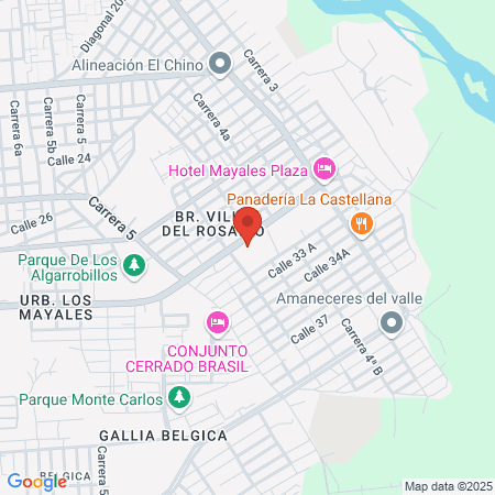 Eduardo Arredondo Daza Hospital Flails map