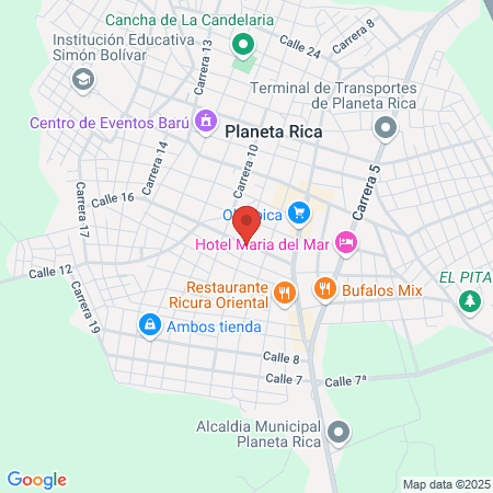 E S E Hospital Sagrado Corazon De Jesús map