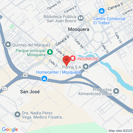 Hospital María Auxiliadora E S E map