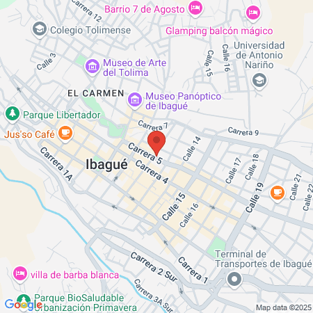 Clinica De Ibague map