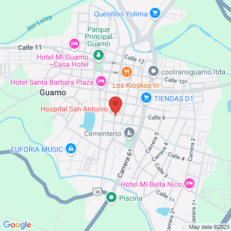 Clínica Tolimed L Ips Melgar L Centro Médico L Médico Especialista L Doctor Melgar L Laboratorio Clínico map