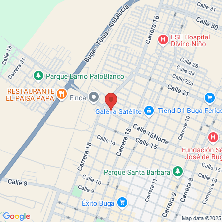 Fundacion Semillas Solidarias Buga map