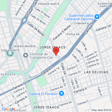 North Cali clinic Esimed map