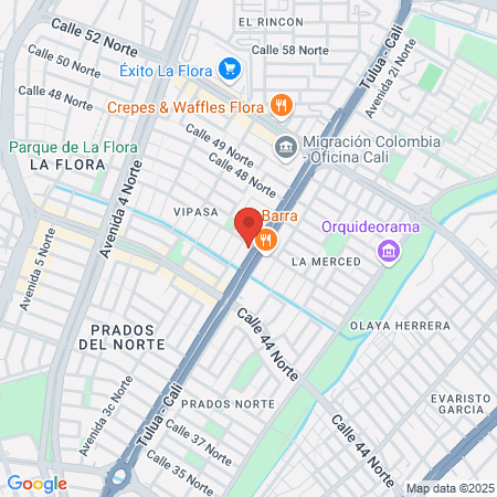 Ips Confenalco Norte map