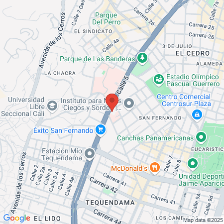 Sanitas Laboratorio Clinico map