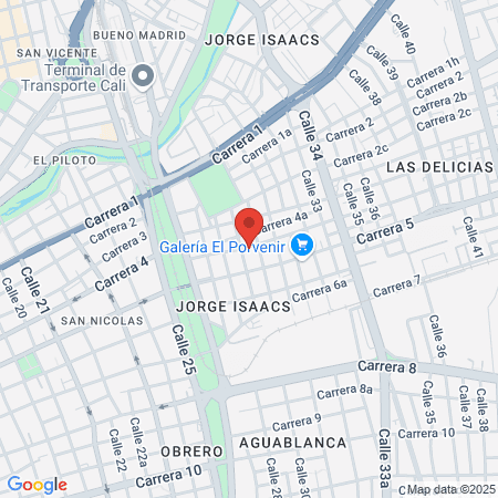 Puesto salud la rivera map