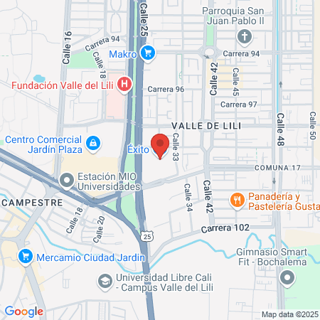 Salud De Occidente map