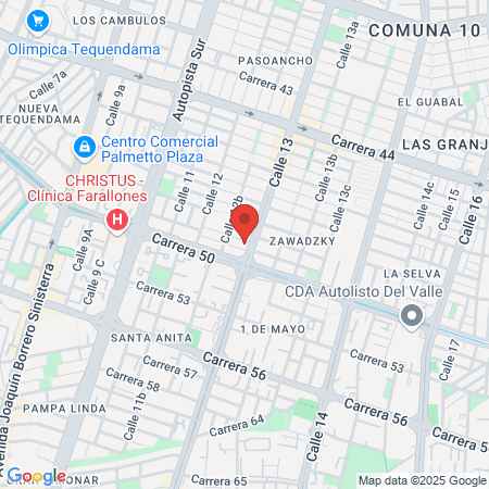 Nueva Eps Urgencias map