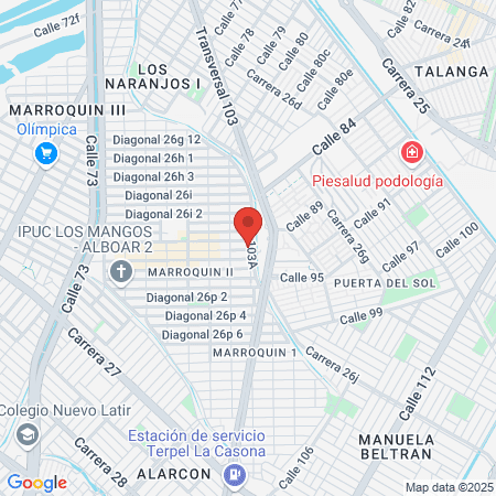 Nancy Inés Camilo map