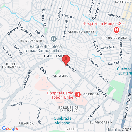 Leams Spa De Uñas map