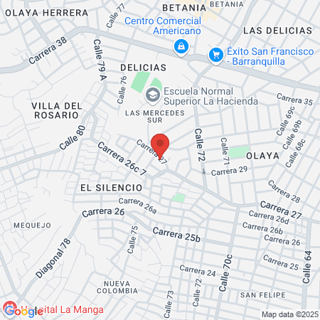 Oriental SPA BARRANQUILLA map