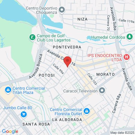 Blue Spa Cosmetic map