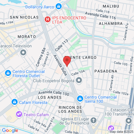 Angela Villamil Wellness & Beauty map