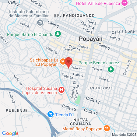 Centro de estetica Diana salazar map