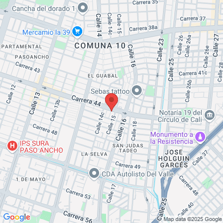 Liliana Agudelo Esteticista Profesional map