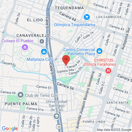 Huellas Foot Spa map