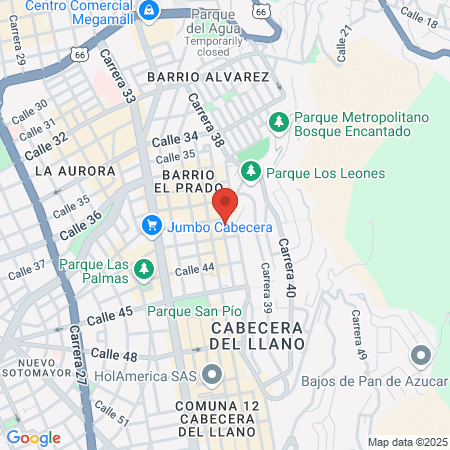 Dayana Mendez Beauty Bar map