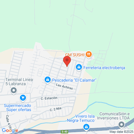 barberia capitán salazar map