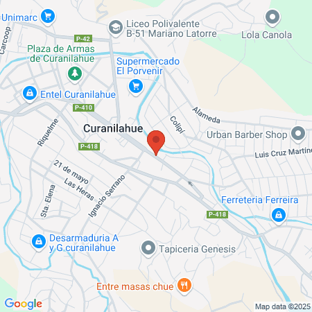 Hidalgos Barberia map