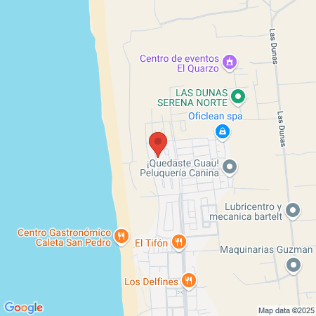 La Guaira Barbería map