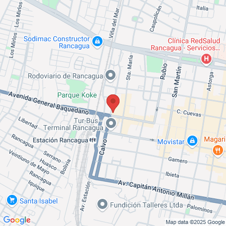 Barbería j-barber map