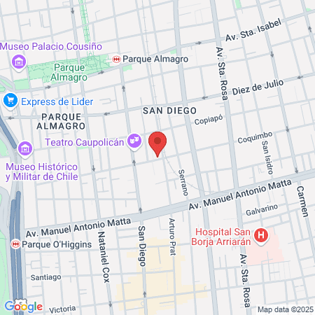 CAPACITACIONES TRAINING WORK map