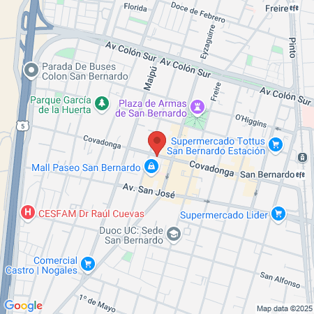 Salon de Belleza Unisex Mary map