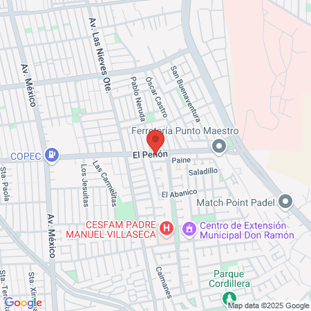 PANDA's BarberShop map