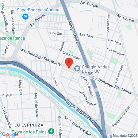 Peluqueria Vanidosas map