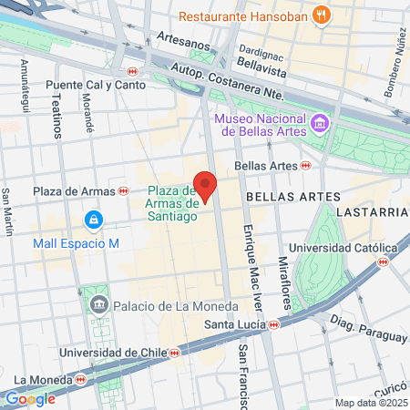 Virgos Barberia y salón map